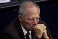 Nemecký minister financií: Rozpad eurozóny zatiaľ nehrozí