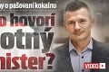 Ján Počiatek a fámy o pašovaní kokaínu: Čo na to hovorí samotný exminister?