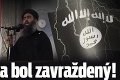 Tvrdá rana pre Islamský štát: Ich vodca bol zavraždený!