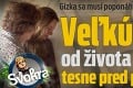 Gizka sa musí poponáhľať na pomoc Ivete: Veľkú ranu od života dostala tesne pred pôrodom!