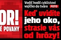 Vodič hodil cyklistovi vajíčko do tváre: Keď uvidíte jeho oko, strasie vás od hrôzy!