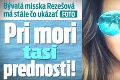 Bývalá misska Rezešová má stále čo ukázať: Pri mori tasí prednosti!