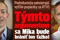 Podnikatelia odmietajú vyššie poplatky za RTVS: Týmto argumentom sa Mika bude brániť len ťažko!