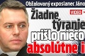 Obžalovaný exposlanec Jánoš: Žiadne týranie, prišlo niečo absolútne iné!