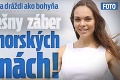 Slovenská modelka dráždi ako bohyňa: Hriešny záber v morských vlnách!