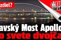 Spoznáte rozdiel? Bratislavský Most Apollo má vo svete dvojča