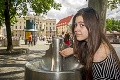 Kde sa zadarmo osviežiť v centre Bratislavy? Z 9 pitných fontán funguje 7!
