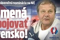Ján Kozák predstavil záverečnú nomináciu na ME: Tieto mená budú bojovať za Slovensko!