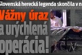 Slovenská herecká legenda skončila v nemocnici: Vážny úraz a urýchlená operácia!