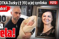 Ten záber trhá srdce! Jediná spoločná FOTKA Zuzky († 39) a jej synčeka: Takto ho pohladila a zomrela!