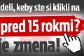 To je zmena! Čo by ste videli, keby ste si klikli na Cas.sk pred 15 rokmi?