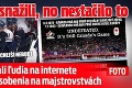 Slováci sa snažili, no nestačilo to: Takto sa zabávali ľudia na internete počas nášho pôsobenia na majstrovstvách