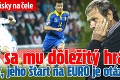 Kozák má vrásky na čele: Zranil sa mu dôležitý hráč z obrany, jeho štart na EURO je otázny