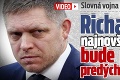 Slovná vojna Fica so Sulíkom: Richardovu najnovšiu reakciu bude premiér predýchavať dlho!