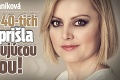 Šťastná Evita Urbaníková: Vo svojich 40-tich rokoch prišla s prekvapujúcou správou!