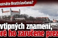 Ako spoznáte Bratislavčana? 16 vtipných znamení, ktoré ho zaručene prezradia