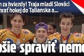 Sú tam za hviezdy! Traja mladí Slováci odišli hrať hokej do Talianska a... lepšie spraviť nemohli!