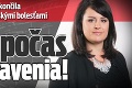 Herečka Polnišová skončila v nemocnici s obrovskými bolesťami: Úraz počas predstavenia!