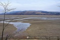 Veľká Domaša nevyschne! Topiaci sa sneh pomáha nádrž naplniť!