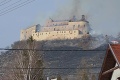 Požiar na hrade Krásna Hôrka: Polícia pozná podozrivých
