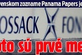 V slovenskom zozname Panama Papers je 115 mien: Toto sú prvé mená!