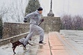 Rocky s turistami na slávnych schodoch: Chlapci, tvárte sa drsne!