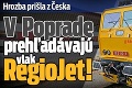 Hrozba prišla z Česka: V Poprade prehľadávali vlak RegioJet!