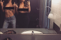 Kardashianka si na selfie prizvala sexi modelku: Odhodili podprsenky a... FÚ, to si pozrite!