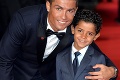 Ronaldo si to rozdal so svojím synom: Pozrite sa, či malý Cristiano má talent po otcovi