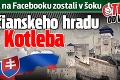 Fanúšikovia na Facebooku zostali v šoku: Z Trenčianskeho hradu svieti Kotleba!