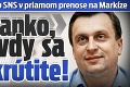 Potupa predsedu SNS v priamom prenose na Markíze: Pán Danko, z pravdy sa nevykrútite!