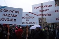 Tisícky maďarských učiteľov chystajú protest v Budapešti: Okrem platu ich trápia aj ďalšie veci