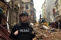 Poplach v centre Istanbulu: Zrútila sa päťposchodová budova