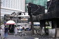 Zdevastovaný Bangkok sa po nepokojoch spamätáva z chaosu
