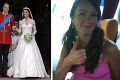 Šaty pre princeznú: Svadobnú róbu pre Kate Middleton šila Slovenka!