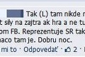 Keď mlčať je zlato: Hokejista Marko Daňo neskoro v noci odrážal útoky na Facebooku!