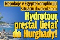 Nepokoje komplikujú situáciu dovolenkárom: Hydrotour prestal lietať do Egypta!