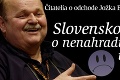 Slovensko prišlo o nenahraditeľného umelca: Ako si spomínate na Jožka Bednárika († 65) vy?