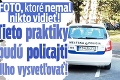 Slovenskí policajti znovu nachytaní: Tieto fotky nemal nikto vidieť!