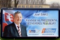 Kandidát na prezidenta Šimko a jeho trapas na bilborde: Slovenská republika dostala na frak!
