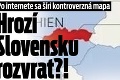 Po internete sa šíri kontroverzná mapa: Hrozí Slovensku rozvrat?!