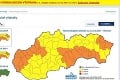 SHMÚ varuje: Výstraha pre celé Slovensko, najhoršie hrozí východu!