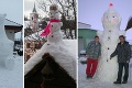 Na Slovensko padol prvý sneh, už niet na čo čakať: Hľadá sa najoriginálnejší snehuliak!