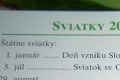 Peter sa pozrel na kalendár a vtom si to všimol: O takom mesiaci som nikdy nepočul!