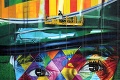Na Ayrtona Sennu (†34) Brazílčania nezabúdajú: Takéto obrovské graffiti mu vytvorili v Brazílii