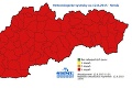 Meteorológovia farbia mapu krajiny pre teploty načerveno: Takéto výstrahy ešte Slovensko nezažilo!