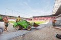 City Arena Trnava 10 dní pred otvorením: Veď to vyzerá ako jedno veľké stavenisko!