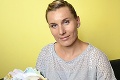 Šťastná olympionička Nasťa Kuzminová: Toto je naše zlatíčko Olivia!