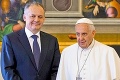 Príjemné prekvapenie pre Kisku: Pápež František mu poslal telegram, pozdravuje všetkých Slovákov