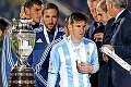 Nešťastný hrdina dvoch finále Lionel Messi: Na trofeje, ktoré nezískal, sa nedokázal ani pozrieť